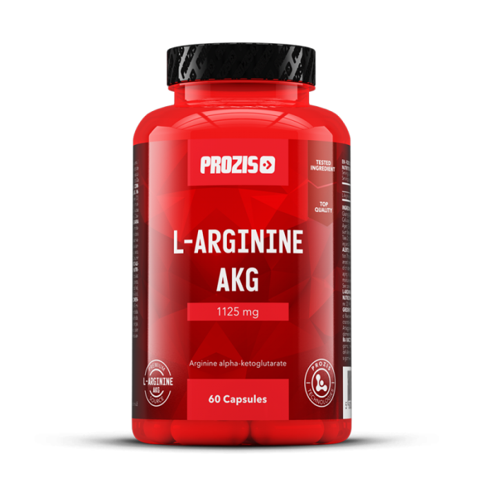 Prozis - L-Arginine AKG 375mg / 60caps.